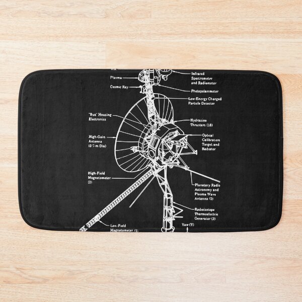 Item preview, Voyager program white ink designed and sold by ChaseMaarhuis.