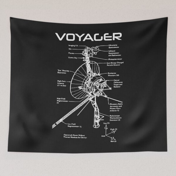 Item preview, Voyager program white ink designed and sold by ChaseMaarhuis.