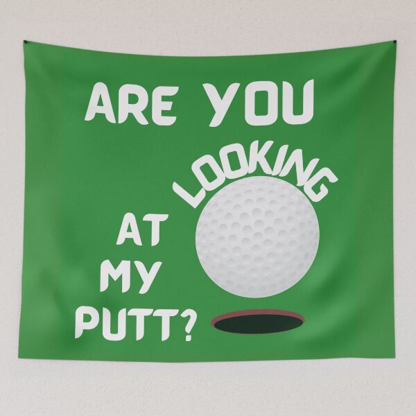 Item preview, Are you looking at my putt? designed and sold by Hammy97.