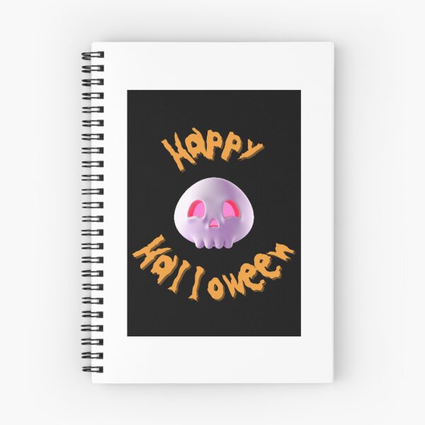 Item preview, Happy Halloween 3D Skull designed and sold by LMoonDesigns.