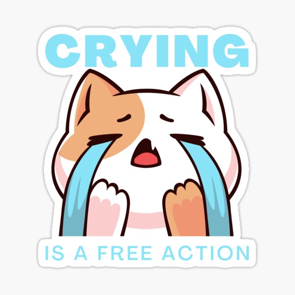 😿 Sad Cat - Royalty-Free GIF - Animated Sticker - Free PNG - Animated Icon