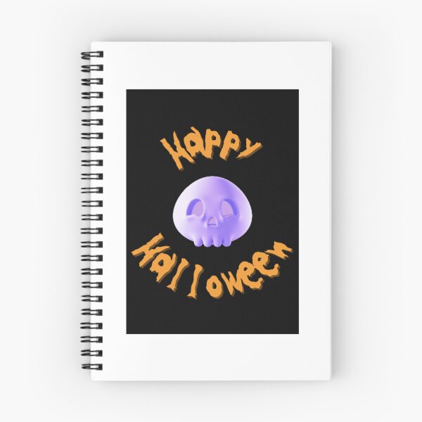 Item preview, Happy Halloween 3D Skull designed and sold by LMoonDesigns.