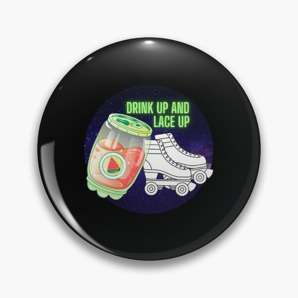 Item preview, Drink up and lace up- Watermelon Juice and Roller Skates  designed and sold by CharlesWh39602.
