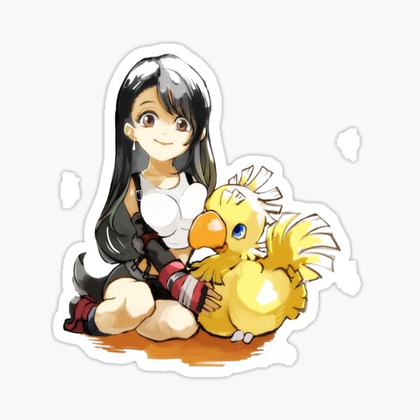 Item preview, Chocobo & Tifa designed and sold by NEOFO.