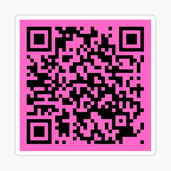 Item preview, Pink Floyd QR Code designed and sold by OttilieMurray.