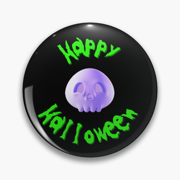Item preview, Happy Halloween 3D Skull designed and sold by LMoonDesigns.