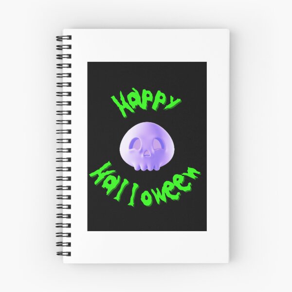 Item preview, Happy Halloween 3D Skull designed and sold by LMoonDesigns.