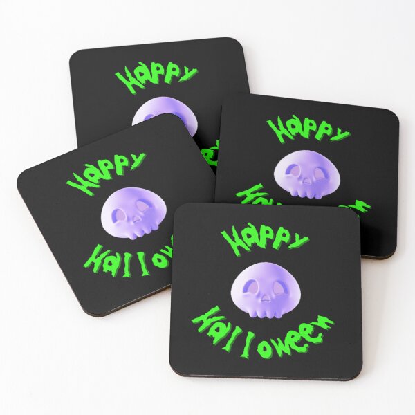 Item preview, Happy Halloween 3D Skull designed and sold by LMoonDesigns.