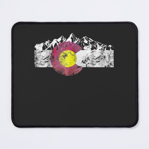Item preview, Colorado Flag Mountains Retro Vintage Distressed Graphic designed and sold by PatrikRadic.