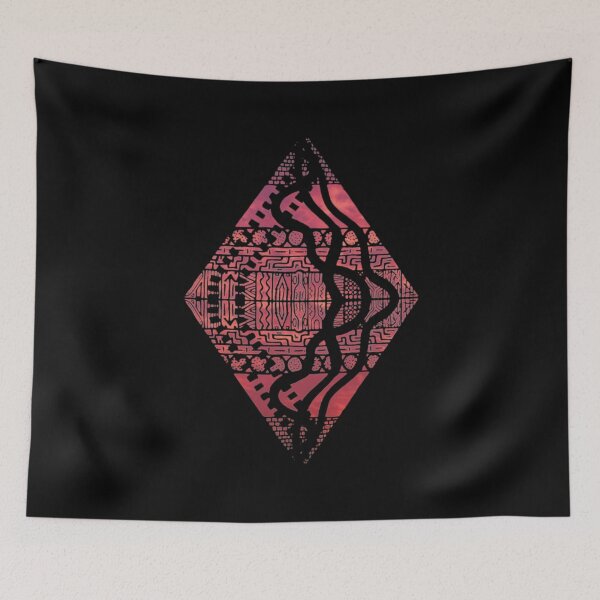 Item preview, Red Sky Monorhombi designed and sold by createVisions.