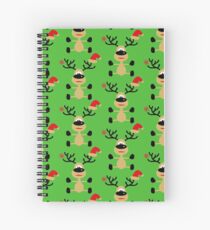 Christmas Spiral Notebook