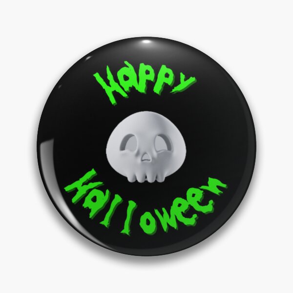 Item preview, Happy Halloween 3D Skull designed and sold by LMoonDesigns.