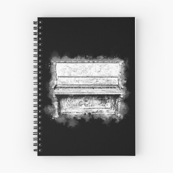 Item preview, Piano vertical vintage en acuarela designed and sold by Andreea Eva Herczegh.