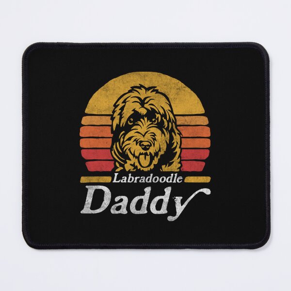 Item preview, Retro Vintage Labradoodle Daddy designed and sold by More Cute Dogs.