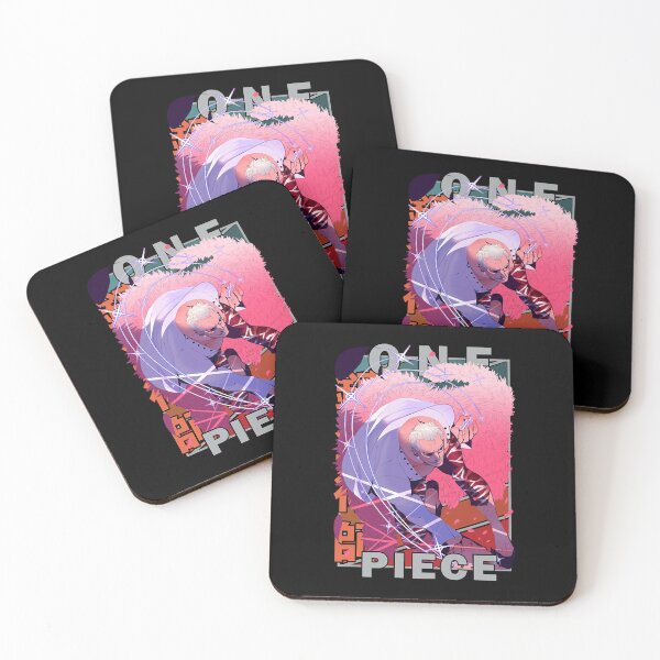 Item preview, Donquixote Doflamingo One Piece Anime Retro Color Stripe  designed and sold by KellyJone76986.