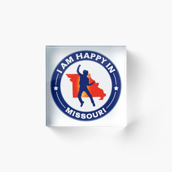 Item preview, I am happy in Missouri - Love & Happiness in Missouri, USA -  designed and sold by 1212-Design.