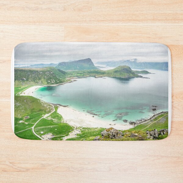 Item preview, Haukland Beach Lofoten Islands designed and sold by Land Voyagers.