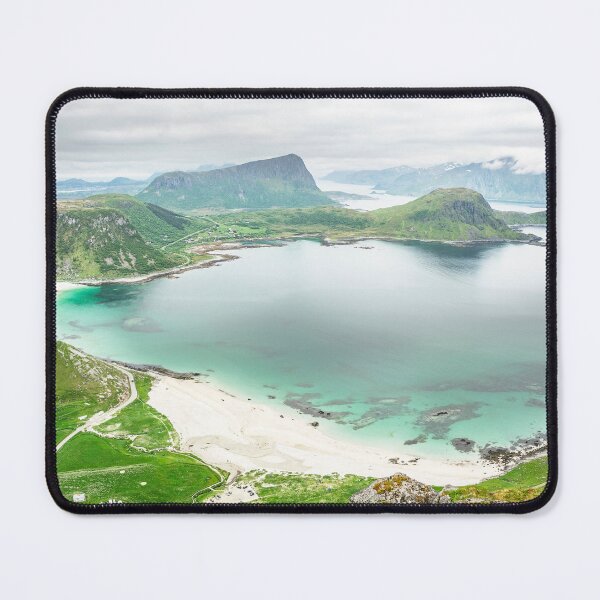 Item preview, Haukland Beach Lofoten Islands designed and sold by Land Voyagers.