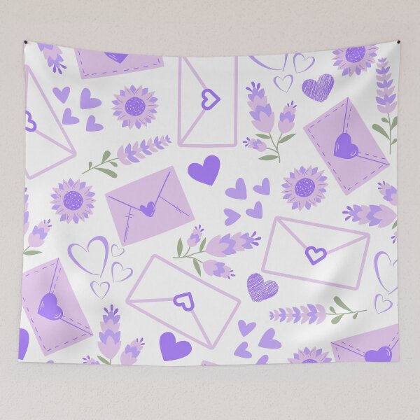 Item preview, A Love Letter (light purple version) designed and sold by Dorina Larsdotter.