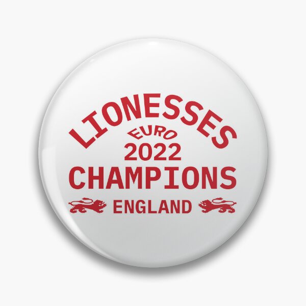 Item preview, 2022 Champions England Lionesses Women's Football Red And White Design designed and sold by TrulyEpoque.
