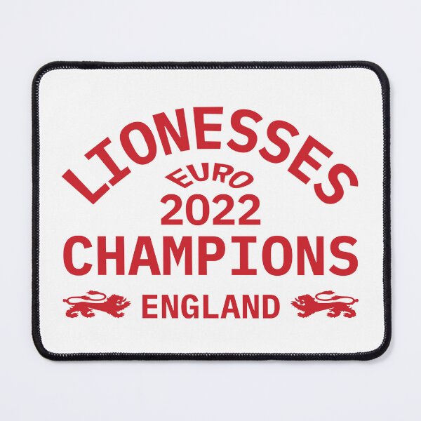 Item preview, 2022 Champions England Lionesses Women's Football Red And White Design designed and sold by TrulyEpoque.