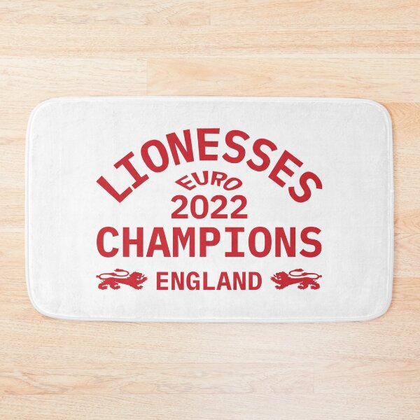 Item preview, 2022 Champions England Lionesses Women's Football Red And White Design designed and sold by TrulyEpoque.