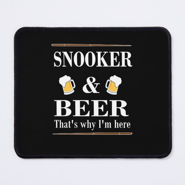 Item preview, Snooker and Beer - Thats why I am here! designed and sold by PegeenWarm.