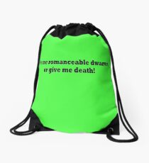 Romanceable Dwarves Drawstring Bag