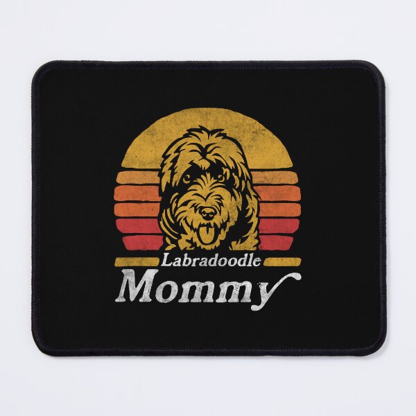 Item preview, Retro Vintage Labradoodle Mommy designed and sold by More Cute Dogs.