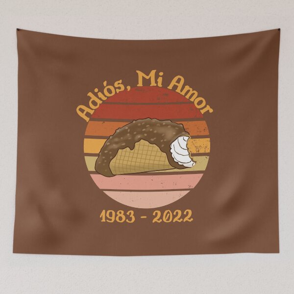 Item preview, Choco Taco Adios Mi Amor Funny Ice Cream Brown designed and sold by Smagnaferous.