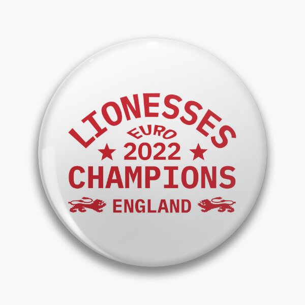 Item preview, 2022 Champions England Lionesses Women's Football Red And White Star Design designed and sold by TrulyEpoque.