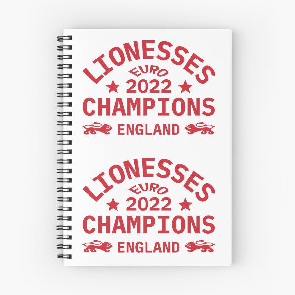 Item preview, 2022 Champions England Lionesses Women's Football Red And White Star Design designed and sold by TrulyEpoque.