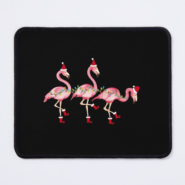 Item preview, 3 Christmas Flamingos designed and sold by PegeenWarm.