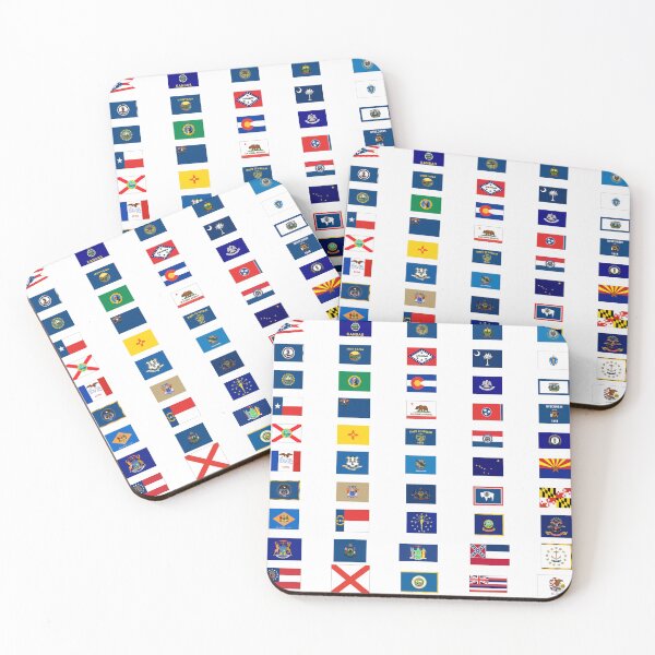 Item preview, USA all states flag designed and sold by SohaibHania.