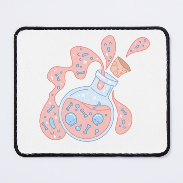 Item preview, Cute skull and bones potion designed and sold by mattspace.