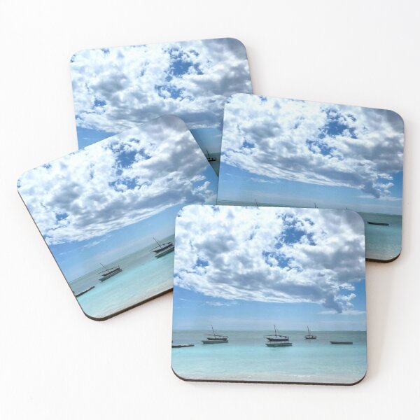 Item preview, Zanzibar Beach Ocean View With Ports designed and sold by lets-travel.