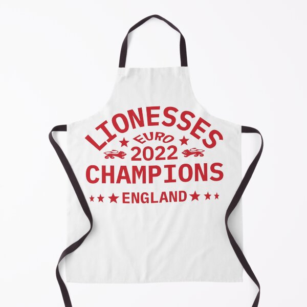 Item preview, Champions 2022 England Lionesses Women's Football Red And White Star Design designed and sold by TrulyEpoque.
