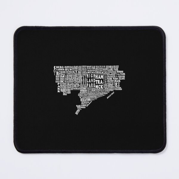 Item preview, Detroit City Neighborhood Map designed and sold by Jinixker.
