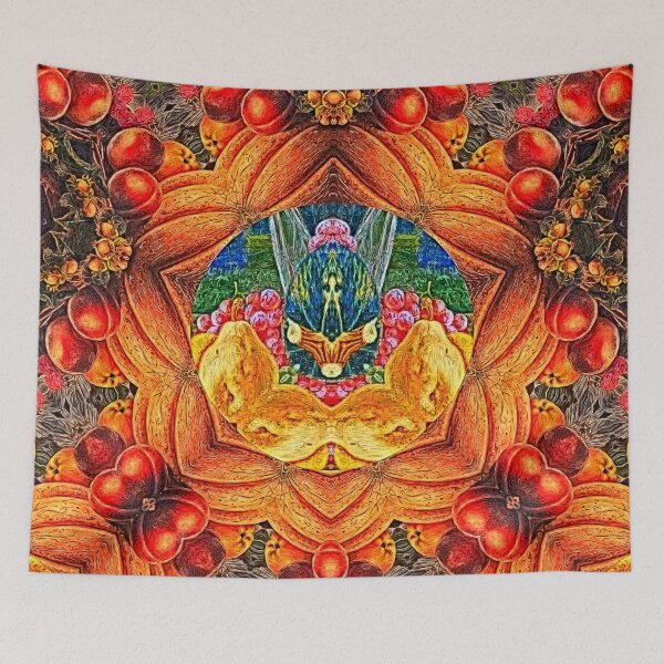 Item preview,  STIMULATING AND FUNNY PAINTING WINDOW WITH COLORFUL SCENTS AND AUTUMN FRUITS. designed and sold by Ralek.