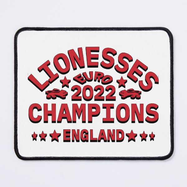 Item preview, Champions 2022 England Lionesses Women's Football Black Shadow Design designed and sold by TrulyEpoque.