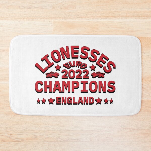 Item preview, Champions 2022 England Lionesses Women's Football Black Shadow Design designed and sold by TrulyEpoque.