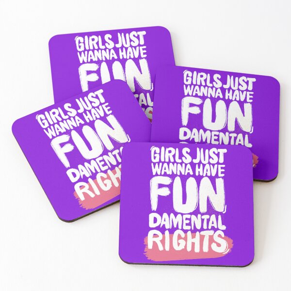 Item preview, Girls just wanna have fundamental rights designed and sold by SrtaPoppy.