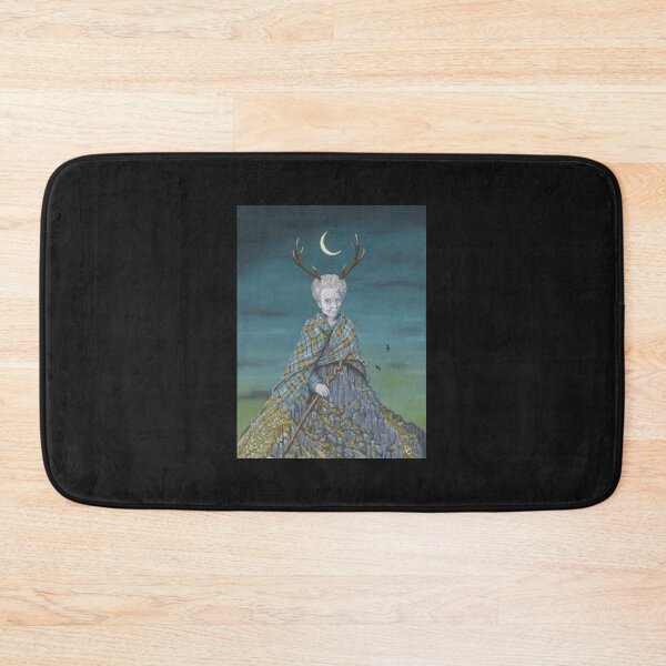 Item preview, Cailleach Scottish Crone Goddess Poster designed and sold by Lemed36tea.
