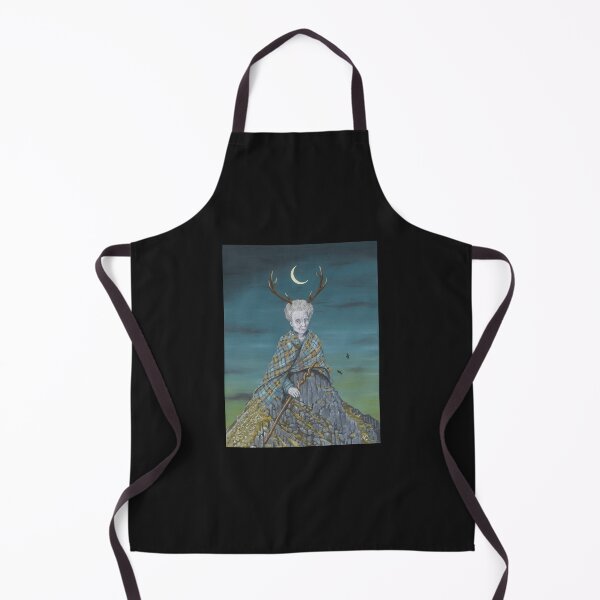 Item preview, Cailleach Scottish Crone Goddess Poster designed and sold by Lemed36tea.