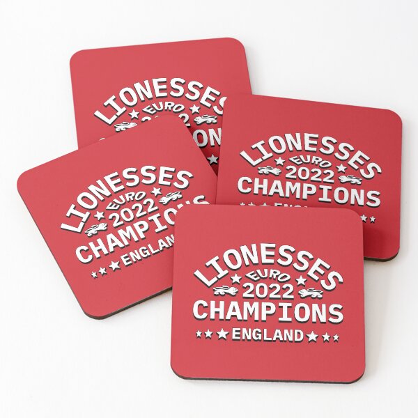 Item preview, Champions 2022 England Lionesses Women's Football White Text Design designed and sold by TrulyEpoque.