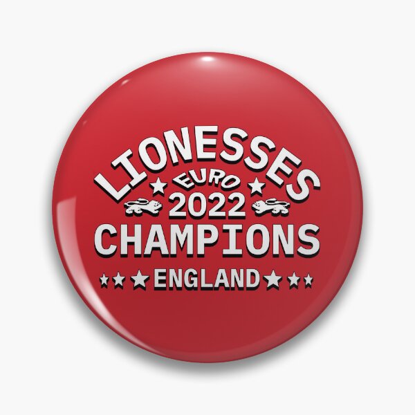 Item preview, Champions 2022 England Lionesses Women's Football White Text Design designed and sold by TrulyEpoque.