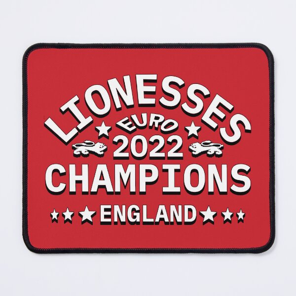 Item preview, Champions 2022 England Lionesses Women's Football White Text Design designed and sold by TrulyEpoque.