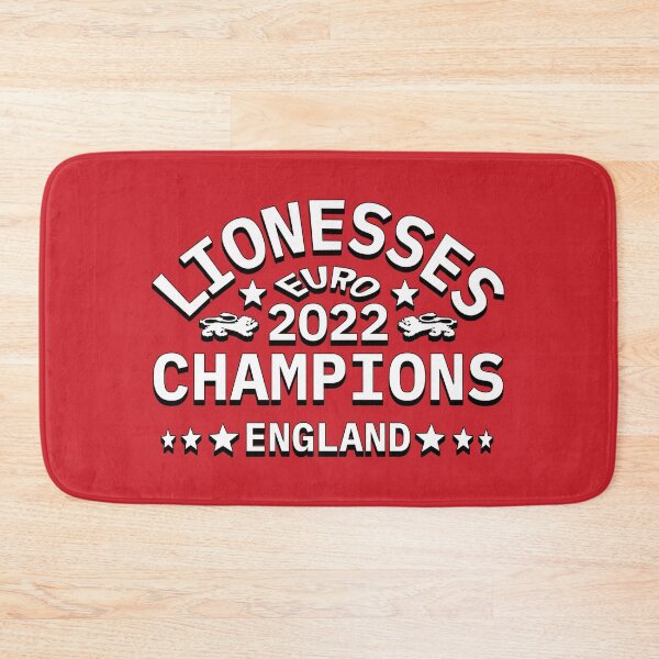 Item preview, Champions 2022 England Lionesses Women's Football White Text Design designed and sold by TrulyEpoque.