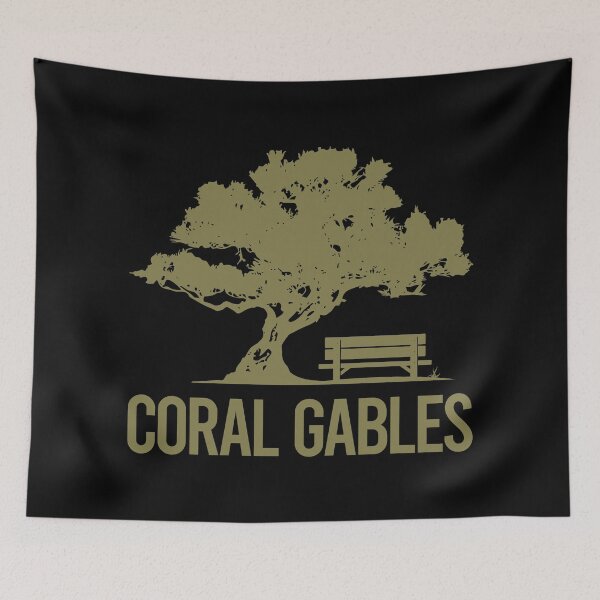 Item preview, Bench And Tree Coral Gables designed and sold by nguyentanshop.