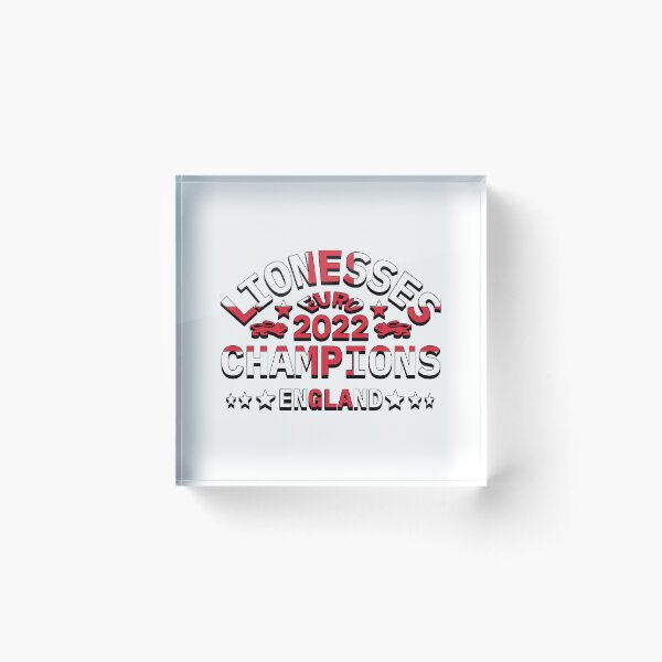 Item preview, Champions 2022 England Lionesses Women's Football England Flag And Shadow Design designed and sold by TrulyEpoque.